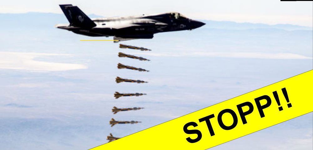 STOP AU F-35 !
