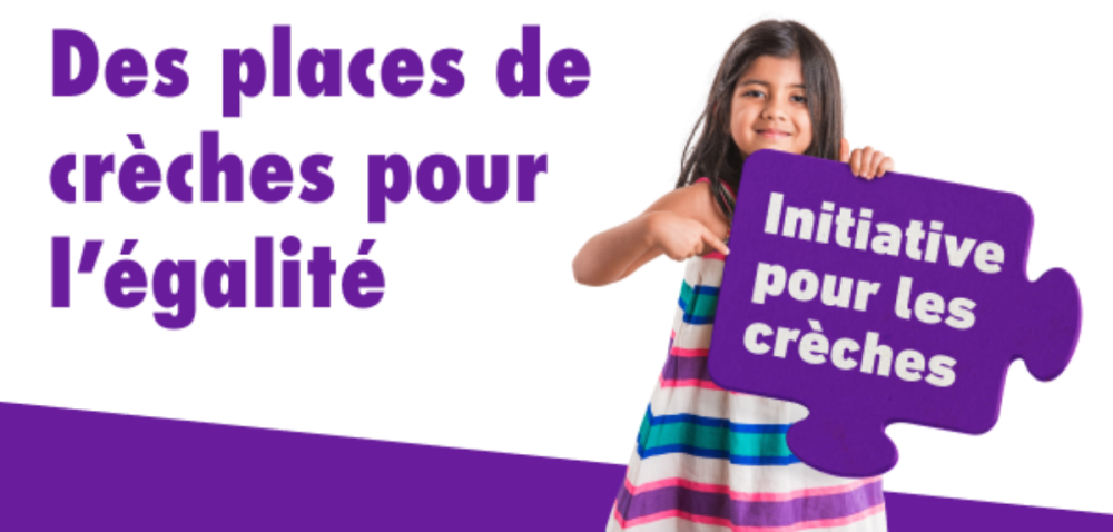 Des places de crèches pour l'égalité