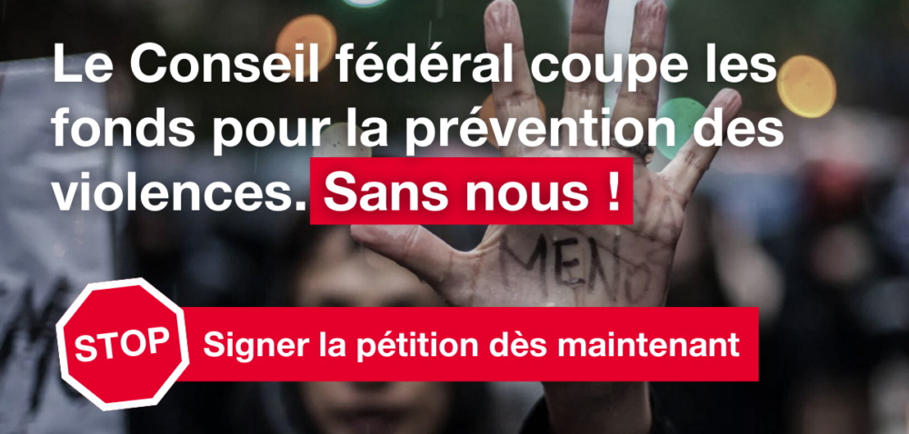 Stop aux coupes dans la prévention des violences