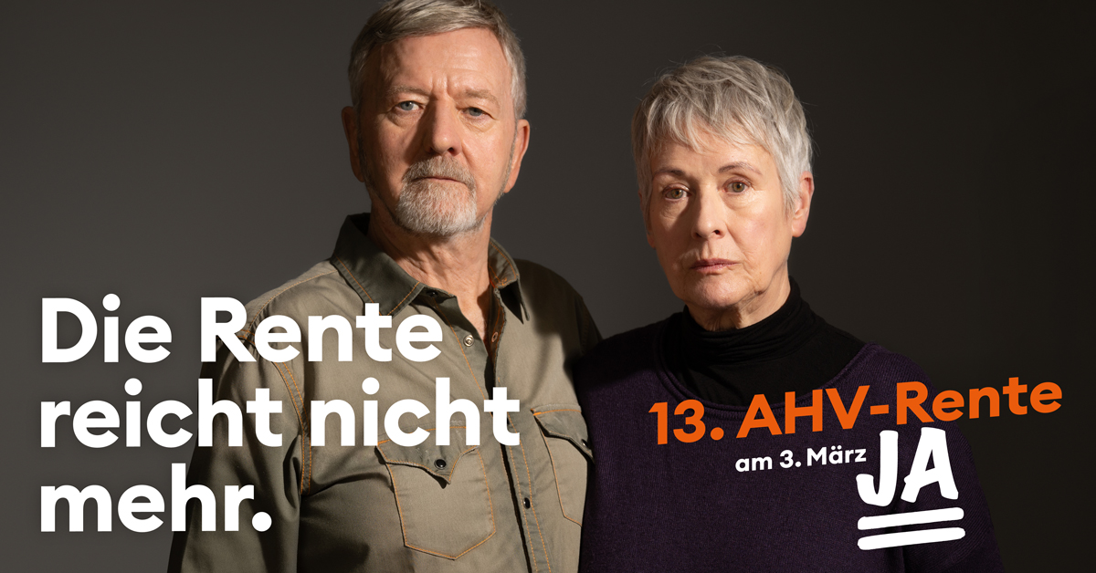 JA zur 13x AHV-Rente! - SP Schweiz