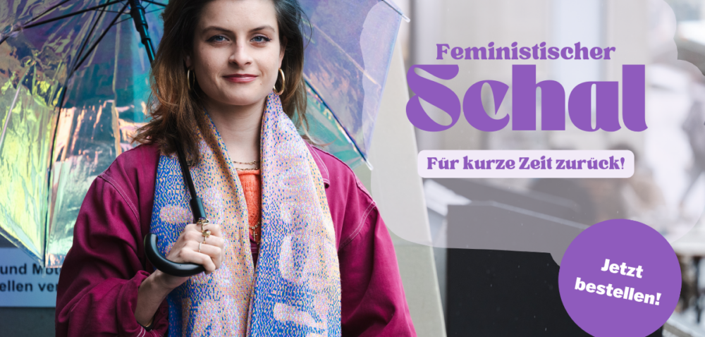 Feministischer Schal yey
