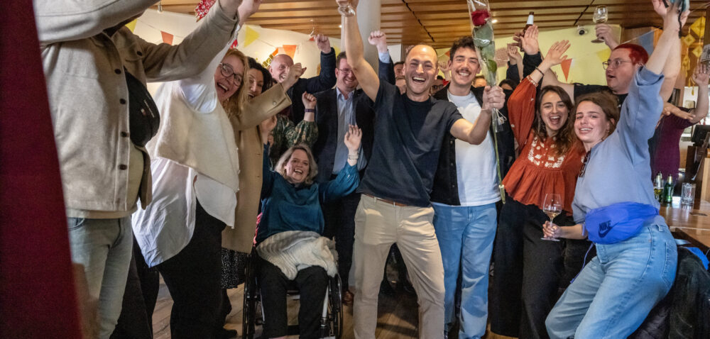 Sion - 2 mars 2025 - Stamm de Mathias Reynard au restaurant Thaï Sawasdee.