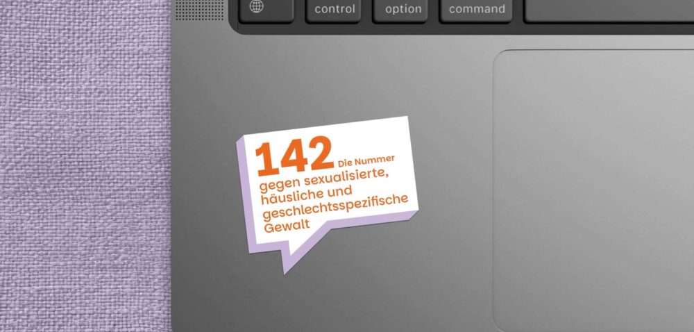 Kleber - Telefonnummer gegen geschlechterspezifische Gewalt