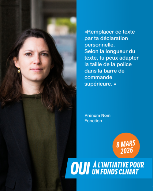 Statement Fonds Climat FR