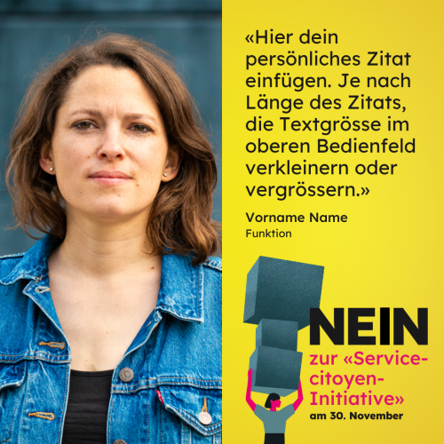 Vorlage Statement Service Citoyen DE